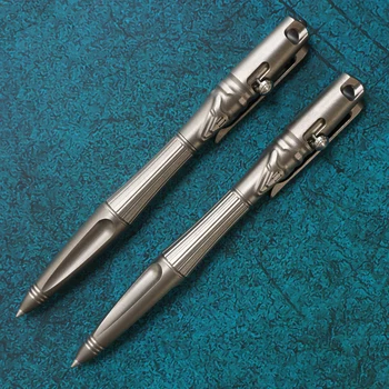 Rikeknife Alien Kalem 02 Çok fonksiyonlu Taktik Kalem Nötr İmza Kalem Savunur EDC Aracı Yazma Kalem