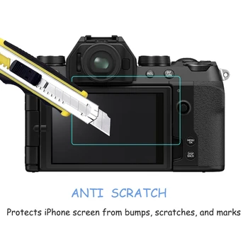 2 ADET Temperli Cam FUJİ Fujifilm XS-10 XS10 kamera ekran koruyucusu Film 0.3 mm Kalınlığı 2.5 D 9 H Anti-Scratch Optik Cam