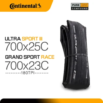 Continental Kattığı Yol Lastik 700C Ultra Spor ııı 700x25 & GRAND Spor Yarış 700x23 Yol Bisiklet Katlanabilir Lastikler