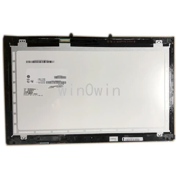 Asus VivoBook için N550JV N550 Q550L Q550LF 13N0-PXA0111 JA-DA5357SA LCD Ekran Dokunmatik Ekran Digitizer Cam Meclisi Çerçeve