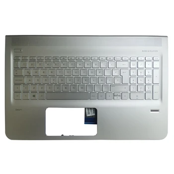 YENİ Latin Laptop klavye HP 15-AE 15-AH 15T-AE M6-P Palmrest ile LA klavye Arkadan Aydınlatmalı C Kabuk