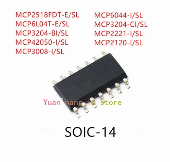 10 ADET MCP2518FDT-E / SL MCP6L04-E/SL MCP3204-I/SL MCP42050-I/SL MCP3008-I/SL MCP6044-I/SL MCP3204-CI / SL MCP2221-I / SL MCP2120-I / SL