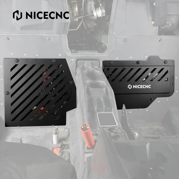 NICECNC Pil Kapağı Koruyucu Güvenlik Kitleri Can-Am Maverick X3 4x4 Turbo DPS 2017 2018 Yedek Alüminyum Siyah
