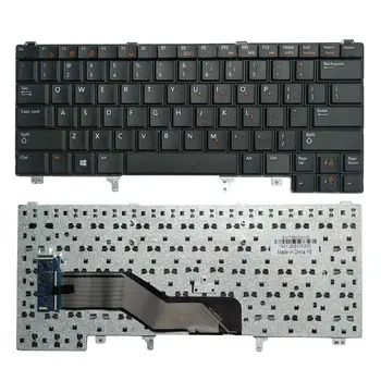 Yeni ABD dell için klavye Latitude E6420 E6320 E6430 E5420 E5430 E6430S Dizüstü İngilizce Siyah