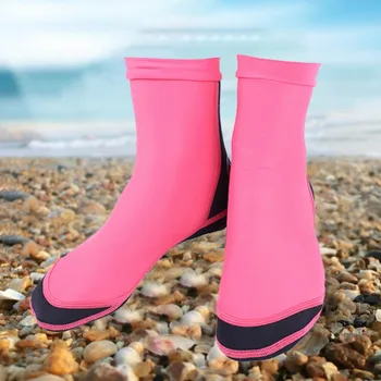 1.5 MM dalış çorapları dalış çorap Neopren naylon Perdeli Ayak Dalış Çorap Dalış ayakkabı Plaj Su spor çoraplar