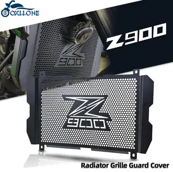 Kawasakı Z900 Z 900 2017 2018 Motosiklet Aksesuarları Paslanmaz Çelik Koruma Radyatör İzgarası Guard Kapak Z900 logo