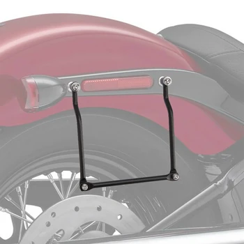 Evrensel Motosiklet Eyer Çantası Destek Çubukları Bağlar Braketi Yan Bagaj Kawasaki Honda İçin Suzuki İçin Yamaha İçin Ha-ley