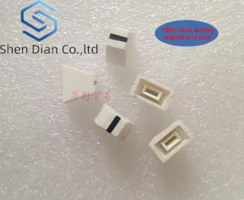10 adet 12 10 6.5 mm Delik 4mm EQ Ekolayzer Mikser Fader Topuzu Kapağı Beyaz Düz Kayma Potansiyometre Basma Düğmesi