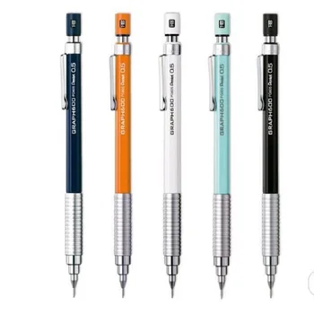 Pentel Graph 600 serisi PG605 düşük ağırlık merkezi otomatik kalem çizim kalem 0.5 mm 1 adet / grup