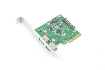 PCI-E 2 Port USB3.1 10 Gbps Tip-A Denetleyici Kartı Yonga Seti ASMedia ASM1142