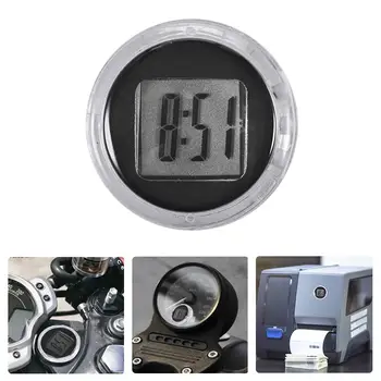 Mini Motosiklet Dijital Saat Stick-On Su Geçirmez elektronik saat Saat Zaman Evrensel Kronometre İle Motosiklet Dağı Yeni 2020