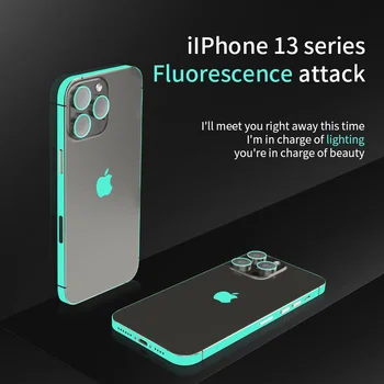 Cep Telefonu Yan Film Aydınlık Koruyucu Çerçeve Film PVC iPhone 13 Pro Max Jant Anti-Scratch Sınır Sticker iPhone 12