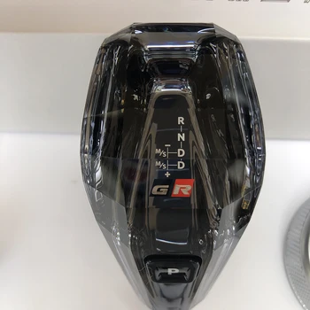Kristal 3 parça vites topuzu Toyota Supra 2020 için 2021 2022 Vites kolu araba tasarım iç aksesuarları