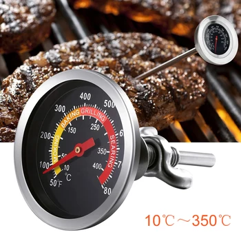 Soba şömine fırın ev termometre et barbekü termometre barbekü fırın ızgara açık arama ekran gıda sıcaklık ölçer