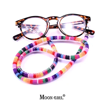 Halat Zincirleri Maskeleri Kadın Boyun Gözlük Askısı Yüz Maskesi Tutucu Renkli Moda Gözlük Güneş Gözlüğü Gözlük Kordon