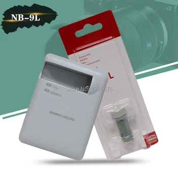 1 adet NB-9L NB9L Piller Dayanıklı ELPH 510 520 530 HS SD4500 IS IXUS 1000 1100 500 510 dijital kamera CB-2LBE şarj cihazı