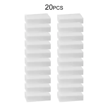 5-20 adet Beyaz Sihirli Sünger Silgi Çok Fonksiyonlu Temizleyici Mutfak Bulaşık Süngeri Kirli Temizleme Aracı Ofis Duvar Araba 10x6x2cm