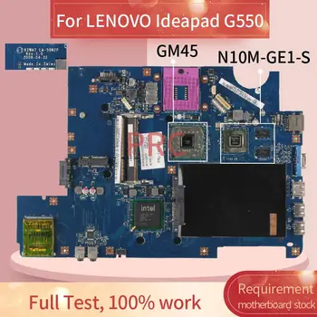 LA - 5082P HDMI LENOVO Ideapad G550 Dizüstü anakart N10M-GE1-S GM45 KIWA7 LA-5082P DDR3 Dizüstü Anakart