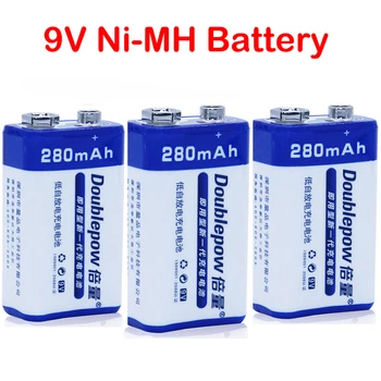 9V 6F22 Ni-MH Pil 9V şarj edilebilir pil Multimetre İçin Duman Alarmı Metal Dedektörü Mikrofon 9V NiMH şarj edilebilir pil