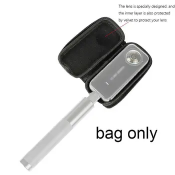 Kamera saklama çantası One X PU Su Geçirmez El Taşıma Çantası Insta360 Onex2 Kamera Vücut saklama kutusu