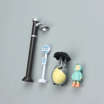 3D güzel totoro Buzdolabı Mıknatısları Buzdolabı Mesaj Sticker Komik Kız Erkek Çocuk Çocuk öğrenci oyuncakları doğum günü hediyesi