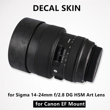 Sigma 14-24 F2.8 EF Dağı Lens Çıkartması Skins Sigma 14-24mm f / 2.8 DG HSM Sanat Lens (Canon EF Dağı için ) koruyucu Kapak Sticker