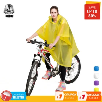 FGHGF Motosiklet Bisiklet Bisiklet Yağmurluk Kapşonlu Tek Kullanımlık Su Geçirmez Infantil Menino Yağmurluk Panço Şeffaf yağmurluk