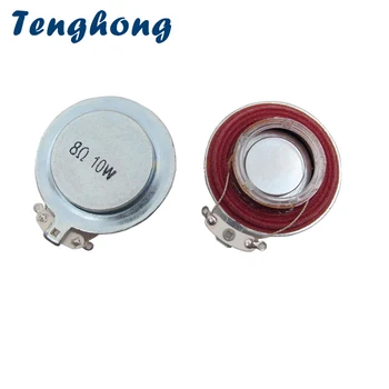 Tenghong 2 adet 44MM Rezonans Boynuz 4/8Ohm 10W Taşınabilir Ses Titreşim Mini Hoparlör Ev Sineması İçin DIY Modifikasyonu Hoparlörler