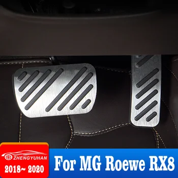 Araba pedalları MG Roewe İçin RX8 2018 2019 2020 Araba Gaz Fren Footrest Pedalı Kapak Kaymaz Araba Styling Aksesuarları