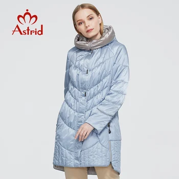 Astrid ceket kış kadın ceket Rahat kadın Parkas Kadın Kapşonlu Palto katı ukrayna Artı Boyutu moda stil en iyi AM-5810